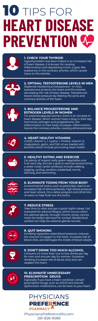 10 Tips For Heart Disease Prevention