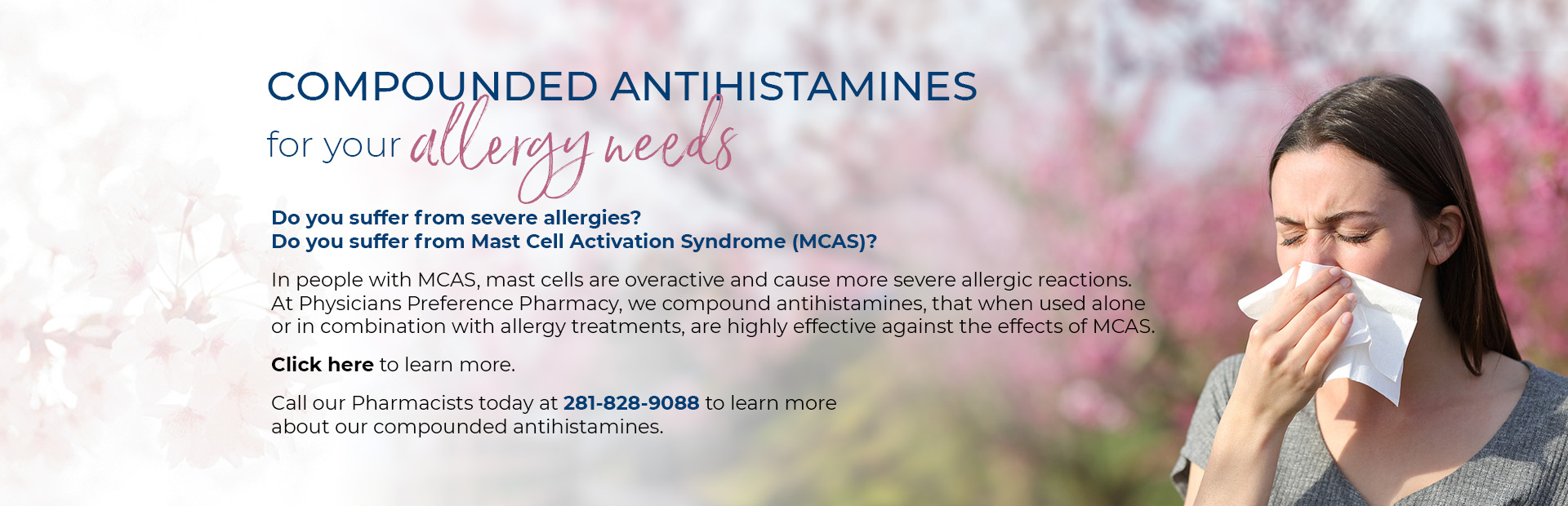 Compounded Antihistamines for Mast Cell Activation Syndrome (MCAS)